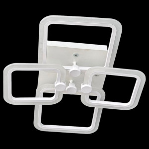 LUSTRA LED PATRATE 80W CU 4 BRATE 3 CULORI+IR 600x120mm