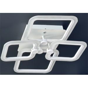 LUSTRA LED PATRATE 80W CU 4 BRATE 3 CULORI+IR 600x120mm