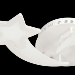 Lustra led dimabila STEA 62W cu 3 brate 3 CULORI+IR