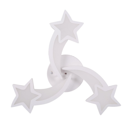 Lustra led dimabila STEA 62W cu 3 brate 3 CULORI+IR