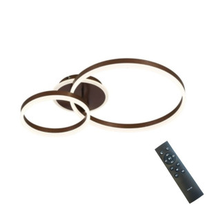 Lustra Led Dione 95w/5100lm 3000k/4000k/6500k cu Telecomanda 300+500mm