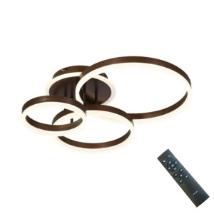 Lustra Led Dione 85w/4500lm 3000k/4000k/6500k cu Telecomanda 200+300+400mm