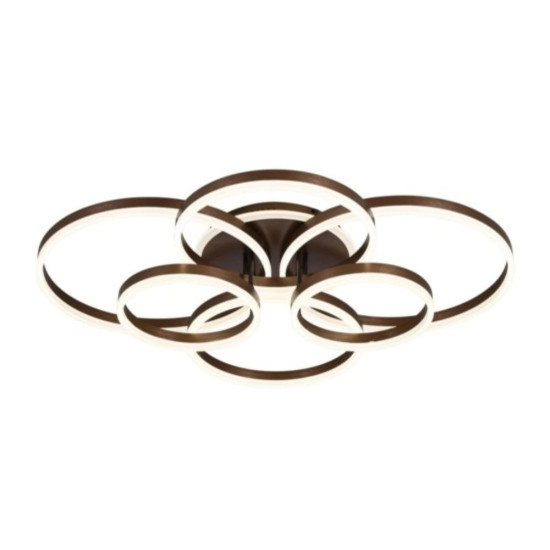 Lustra Led Dione 222w/9400lm 3000k/4000k/6500k cu Telecomanda 300*2+400*2+500*2mm