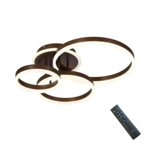 Lustra Led Eunomia 122w/5900lm 3000k/4000k/6500k cu Telecomanda 300+400+500mm