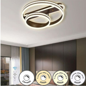 Lustra Led Egeria 150w/9100lm 3000k/4000k/6500k cu Telecomanda 300+500mm