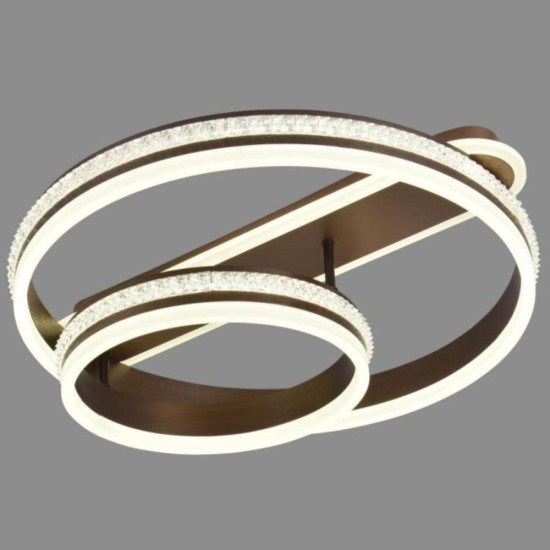 Lustra Led Egeria 150w/9100lm 3000k/4000k/6500k cu Telecomanda 300+500mm