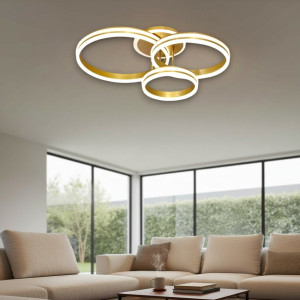 Lustra Led Hydra 160w/8000lm 3000k/4000k/6500k cu Telecomanda 300+400+500mm