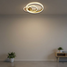 Lustra Led Nemesis 122w/5900lm 3000k/4000k/6500k cu Telecomanda 300+500mm