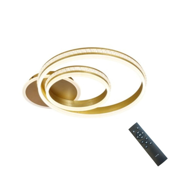 Lustra Led Nemesis 122w/5900lm 3000k/4000k/6500k cu Telecomanda 300+500mm