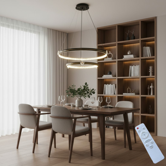 LUSTRA LED  AJUSTABILA 85W/3500LM/3000K/4000K/6500K +IR 400mm x 600mm