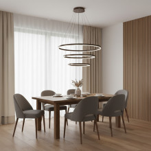 LUSTRA LED CALLISTO PE CABLU AJUSTABILA 150W/9800LM/3000K/4000K/6500K + IR 400mm x 600mm x 800mm 