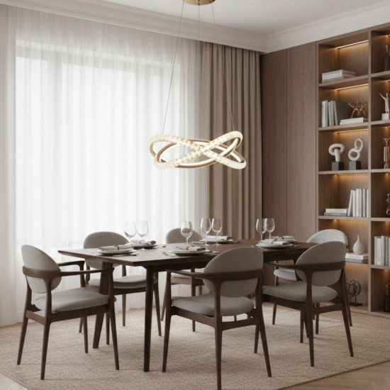 LUSTRA LED IAPETUS AJUSTABILA 66W/5800LM/3000K/4000K/6500K