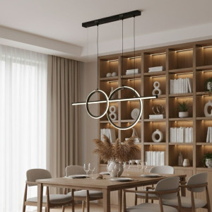 LUSTRA LED TITANIA AJUSTABILA 72W/3900LM/3000K/4000K/6500K