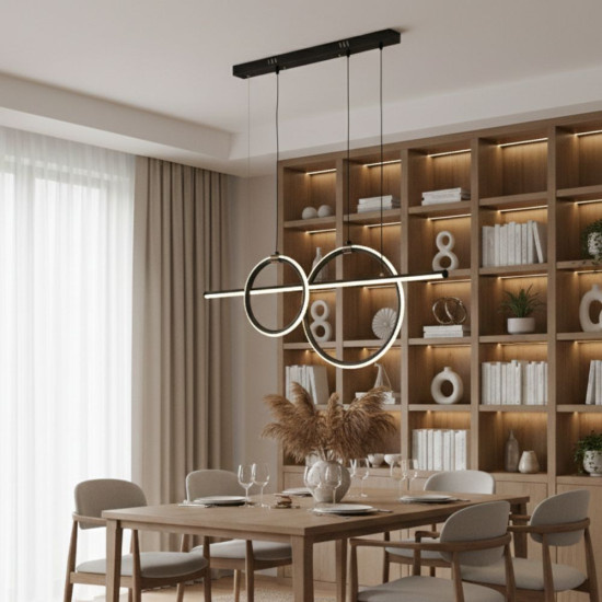 LUSTRA LED TITANIA AJUSTABILA 72W/3900LM/3000K/4000K/6500K