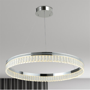 LUSTRA LED PAVO ALB 80W/5600LM 2700K-6500K 500X1200MM CU TELECOMANDA