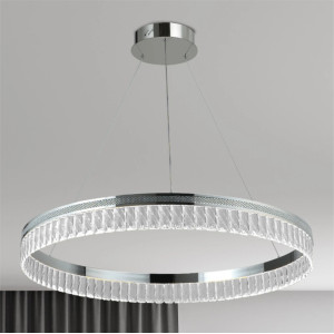 LUSTRA LED PAVO ALB 80W/5600LM 2700K-6500K 500X1200MM CU TELECOMANDA