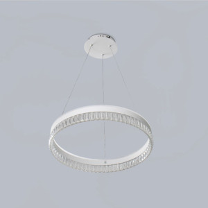 LUSTRA LED PAVO ALB 80W/5600LM 2700K-6500K 500X1200MM CU TELECOMANDA