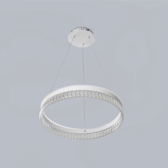 LUSTRA LED PAVO ALB 80W/5600LM 2700K-6500K 500X1200MM CU TELECOMANDA