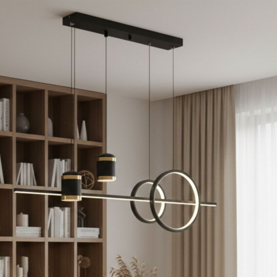 Lustra led cu telecomanda VOLANTIS 73W/2100LM 2700K-6500K