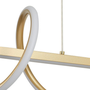 Lustra led aurie LEONIS 75W/3800LM 2700K-6500K