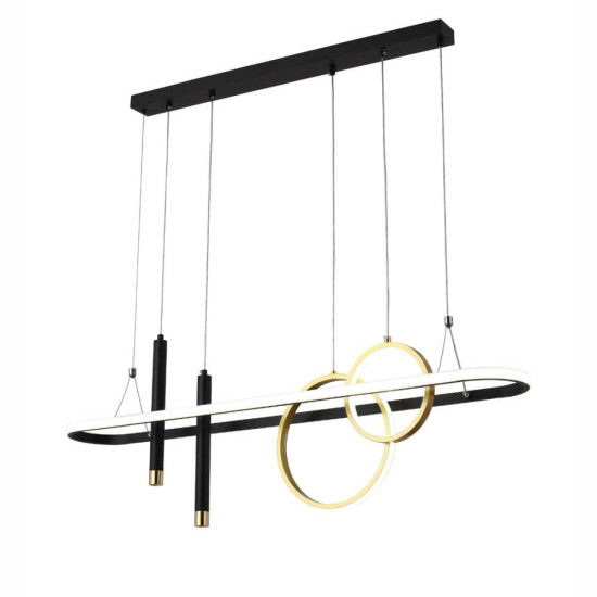 Lustra led cu telecomanda APODIS 116W/5500LM 2700K-6500K