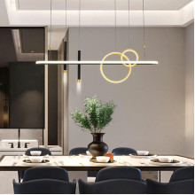 Lustra led cu telecomanda APODIS 116W/5500LM 2700K-6500K