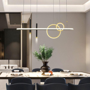 Lustra led cu telecomanda APODIS 116W/5500LM 2700K-6500K