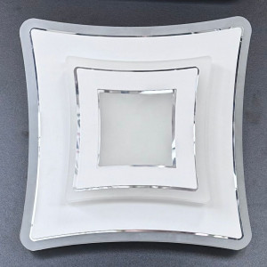 PLAFONIERA LED SINOPE  34W/2900LM 3000K/4000K/6500K 220X220X50MM