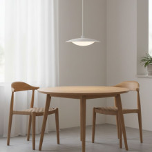 Lustra led Ara alba 8W/750LM 3000K-6500K 