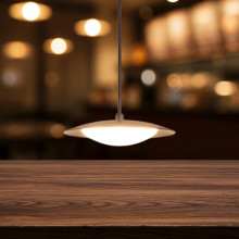 Lustra led Ara cafenie 8W/750LM 3000K-6500K 