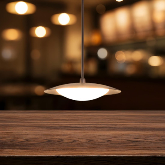 Lustra led Ara cafenie 8W/750LM 3000K-6500K