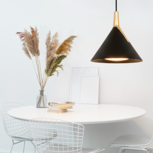 Lustra led Sirius cafenie 8W/630LM 3000K-6500K