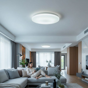 Plafoniera LED Milky fi280 13W=75W, 6400K, lumina rece