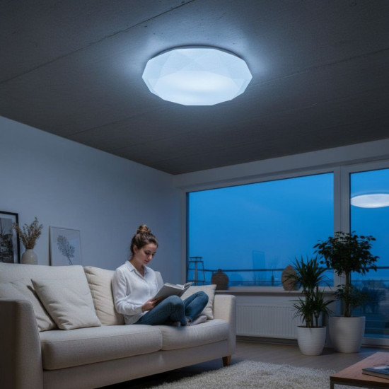 Plafoniera LED Diamant Ø390, 24W, 6400K
