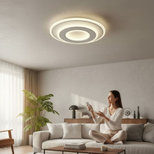 PLAFONIERA LED DEIMOS AJUSTABILA 65W/4900LM/3000K/4000K/6500