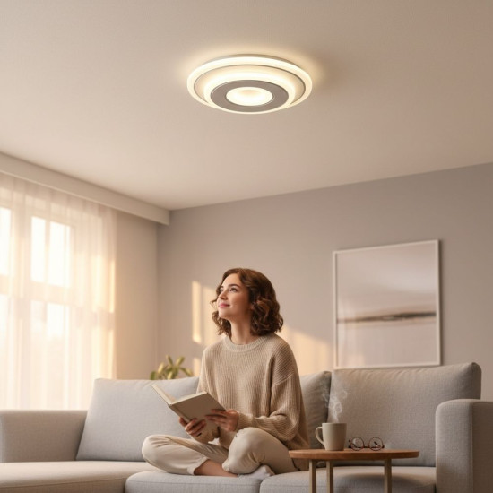 PLAFONIERA LED DEIMOS AJUSTABILA 65W/4900LM/3000K/4000K/6500