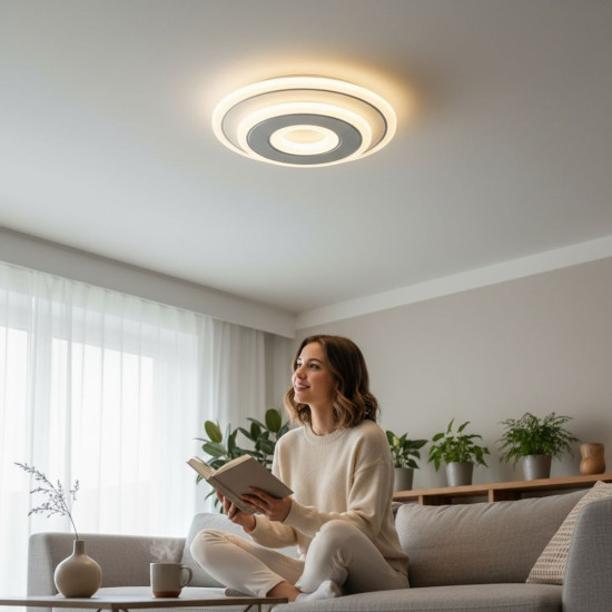 PLAFONIERA LED DEIMOS AJUSTABILA 65W/4900LM/3000K/4000K/6500