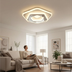 PLAFONIERA LED EUPORIE 80W 6600LM 3000K/4000K/6500K 400X50MM