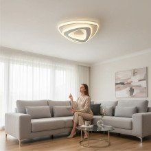 PLAFONIERA LED SPONDE 48W/3900LM 3000K/4000K/6500K 240X55MM