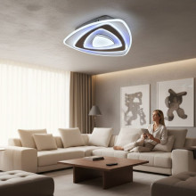 PLAFONIERA LED SPONDE 72W/5650LM 3000K/4000K/6500K 400X50MM