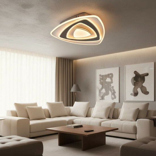 PLAFONIERA LED SPONDE 72W/5650LM 3000K/4000K/6500K 400X50MM