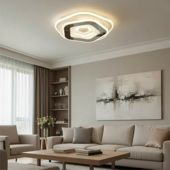 PLAFONIERA LED CRESSIDA 50W/3800LM 3000K/4000K/6500K