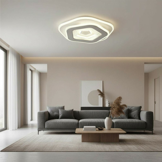 PLAFONIERA LED CRESSIDA 50W/3800LM 3000K/4000K/6500K