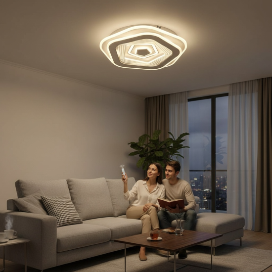 PLAFONIERA LED CRESSIDA 100W/6750LM 3000K/4000K/6500K