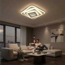 Plafoniera LED Naiad 56W, 240x240x55mm, 3850lm, 3000k/4000k/6500k
