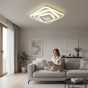 Plafoniera Led Naiad 96W/6100lm 3000k/4000k/6500k