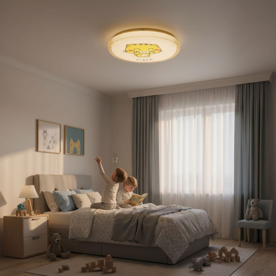 Plafoniera Led pentru camera copiilor 24W/2400lm/6500k