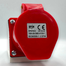 Priza Trifazica Perete 3P+N+E 16A