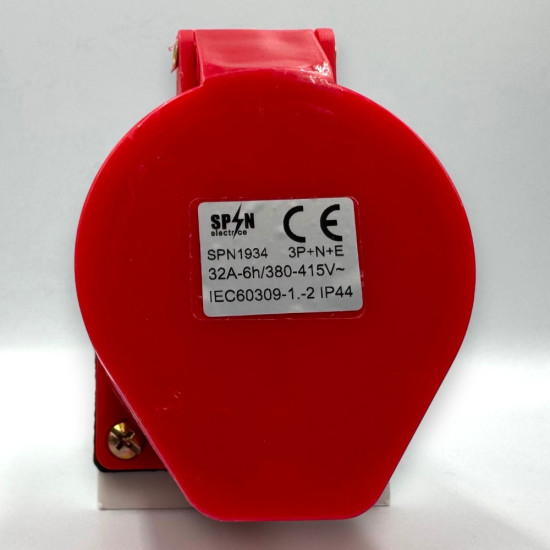 Priza Trifazica Perete 3P+N+E 32A