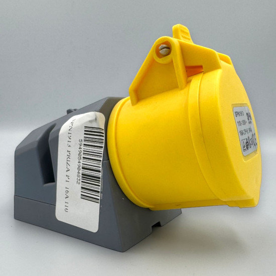 Priza industriala 16A, 110V, 3P - montaj aparent